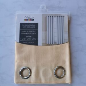 CORTINA BERTA DORADA 55X90 PULG.