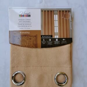 CORTINA BLACKOUT KENSLEY DORADO 54X90 PULG.