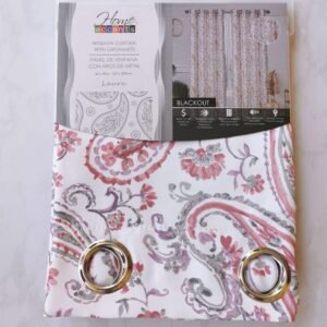 CORTINA BLACKOUT LAURA OLDROSE ROSAD 54X90 PULG.
