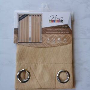 CORTINA BLACKOUT LIBBY DORADO 54X90 PULG.