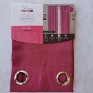 CORTINA BLACKOUT LINDA FUSCHIA 54X90 PULG.