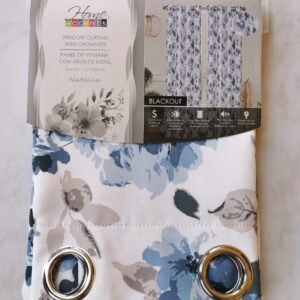 CORTINA BLACKOUT NATALIA AZUL 54X90 PULG.