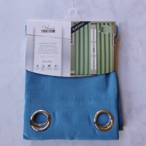 CORTINA BLACKOUT NICOLE AZUL 54X90 PULG.