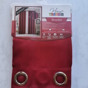 CORTINA BLACKOUT SCARLETH BURGUNDY 54X90 PULG.