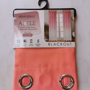 CORTINA BLACKOUT SCR ADELE SALMON 55X90 PULG.