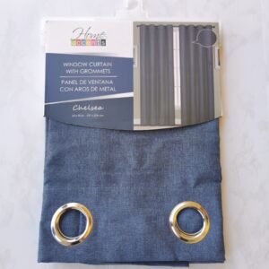 CORTINA CHELSEA AZUL 54X90 PULG.
