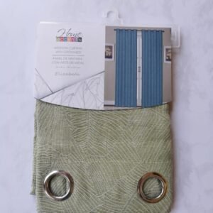 CORTINA ELIZABETH VERDE 54X90 PULG.