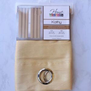 CORTINA KATHY DORADO 55X90 PULG.