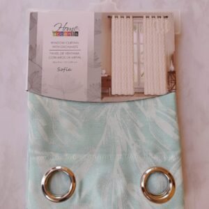 CORTINA SOFIA AQUA SPLASH 54X90 PULG.