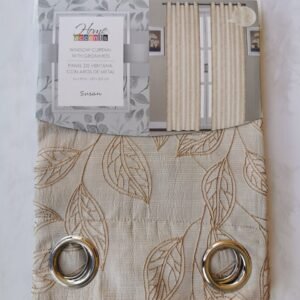 CORTINA SUSAN CAFE 54X90 PULG.