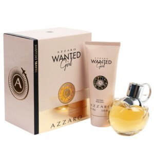 AZZARO WANTED GIRL SET 2p 2.7OZ/80 ML (W) EDP