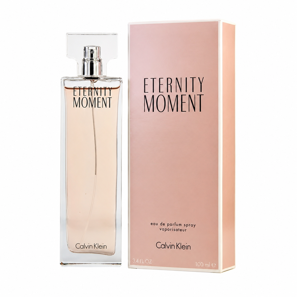 CALVIN KLEIN ETERNITY MOMENT 3.4OZ/100 ML (W) EDP