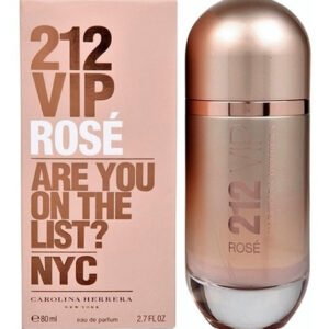 CAROLINA HERRERA 212 VIP ROSE 2.7OZ/80 ML (W )EDP