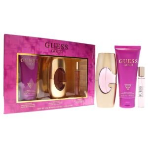GUESS GOLD SET 3P 2.5OZ/75 ML (W) EDP