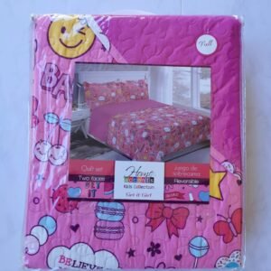EDREDON QUILT FULL NIÑA GET IT GIRL