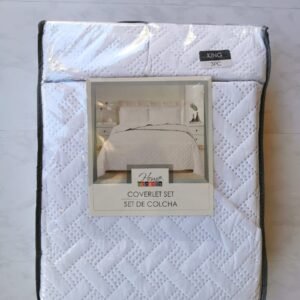 EDREDON QUILT KING BLANCO L1725 518036