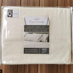 SABANA QUEEN  400HILOS IVORY