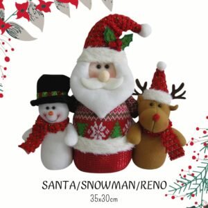 ADORNO SANTA/HOMBRE NIEVE/OSO