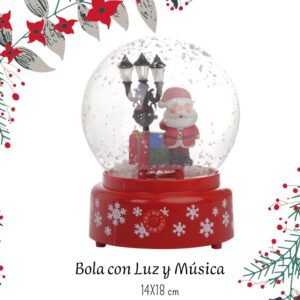 BOLA C/LUZ Y MUSICA DE BATERIA