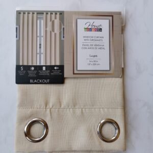 CORTINA CONT1 BLACKOUT LUPE BEIGE 54X90 PULG.