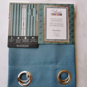 CORTINA CONT1 BLACKOUT MARTHA TEAL 54X90 PULG.