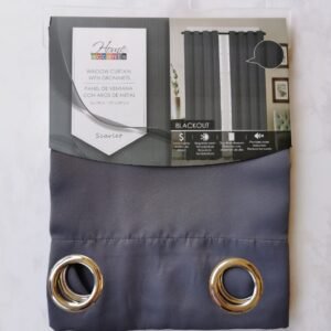 CORTINA CONT1 BLACKOUT SCARLET GRIS 54X90 PULG.