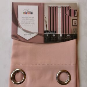 CORTINA CONT1 BLACKOUT SCARLET OLD ROSE 54X90 PULG.