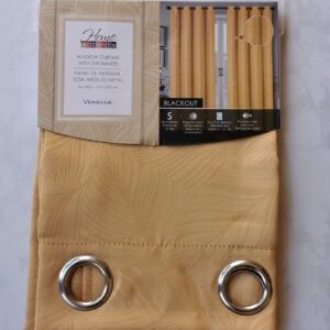 CORTINA CONT1 BLACKOUT VENECIA DORADO 54X90 PULG.