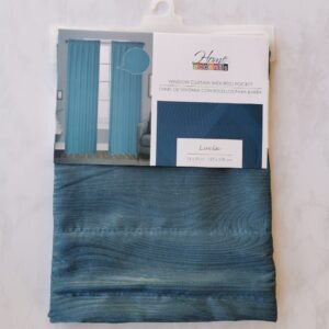 CORTINA CONT1 JACQUARD S/A LUCIA TEAL 54X90 PULG.