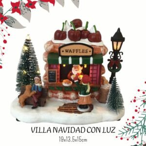 ESCENA NAVIDAD C/LUZ DE BATERIA