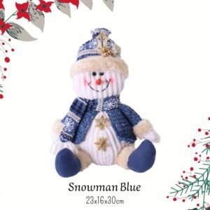 HOMBRE DE NIEVE AZUL
