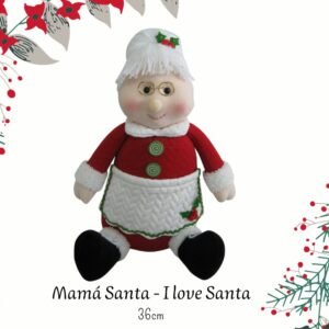 ADORNO MAMA SANTA I LOVE SANTA