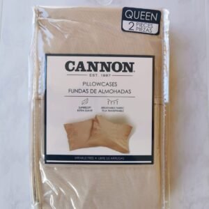 FUNDAS CANNON P/ ALMOHADA QUEEN SAND