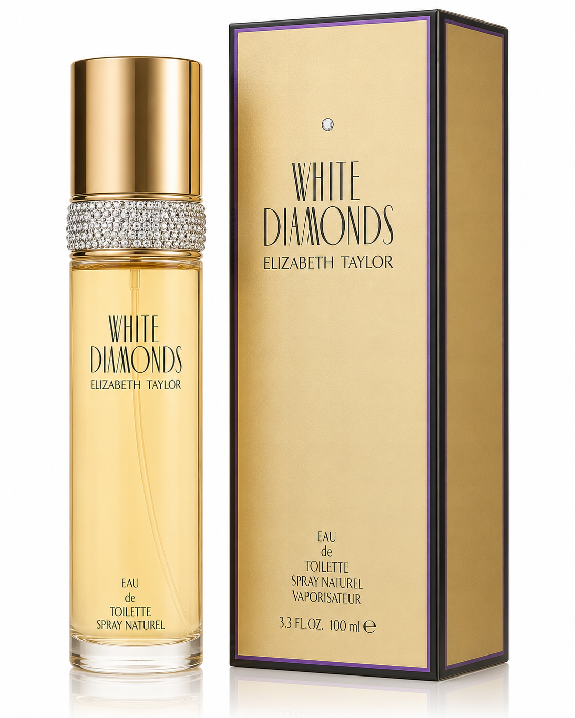 ELIZABETH TAYLOR WHITE DIAMONDS 3.3 OZ/ 100 ML (W) EDT