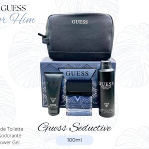 GUESS SEDUCTIVE SET 3P 3.4 OZ / 100 ML (M) EDT