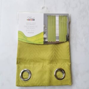 CORTINA JACQUARD HELENA LIME 54X90