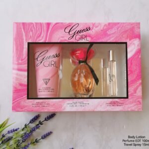 GUESS GIRL SET 3P 3.4 OZ / 100 ML (W) EDT