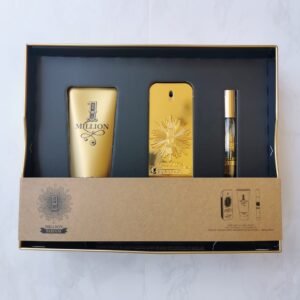 PACO RABANNE MILLION PARFUM SET 3P 3.4 OZ / 100 ML (M) EDP
