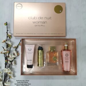 ARMAF CLUB DE NUIT SET 4P 3.6 OZ / 105 ML (W) EDP