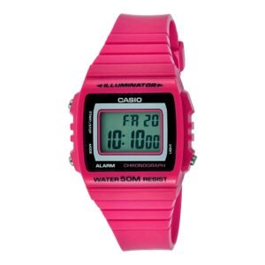 RELOJ CASIO MODELO W-215H-4AV, DIGITAL PARA DAMA