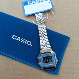 RELOJ CASIO MODELO LA-680WA-2B, DIGITAL PARA DAMA