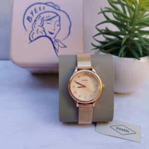 RELOJ FOSSIL, ANALOGO PARA DAMA