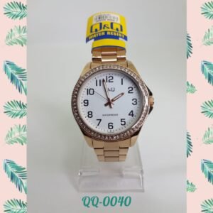 RELOJ QQ MODELO C222J014Y, ANALOGO PARA DAMA