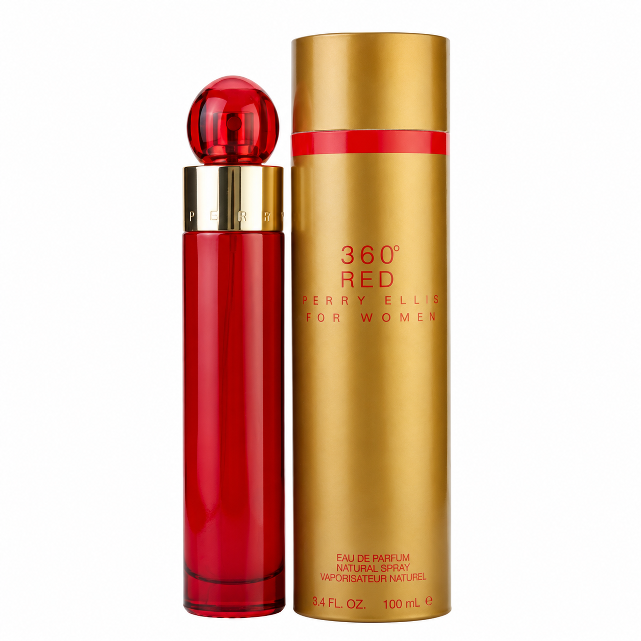 PERRY ELLIS 360 RED 3.4.OZ / 100 ML (W) EDP