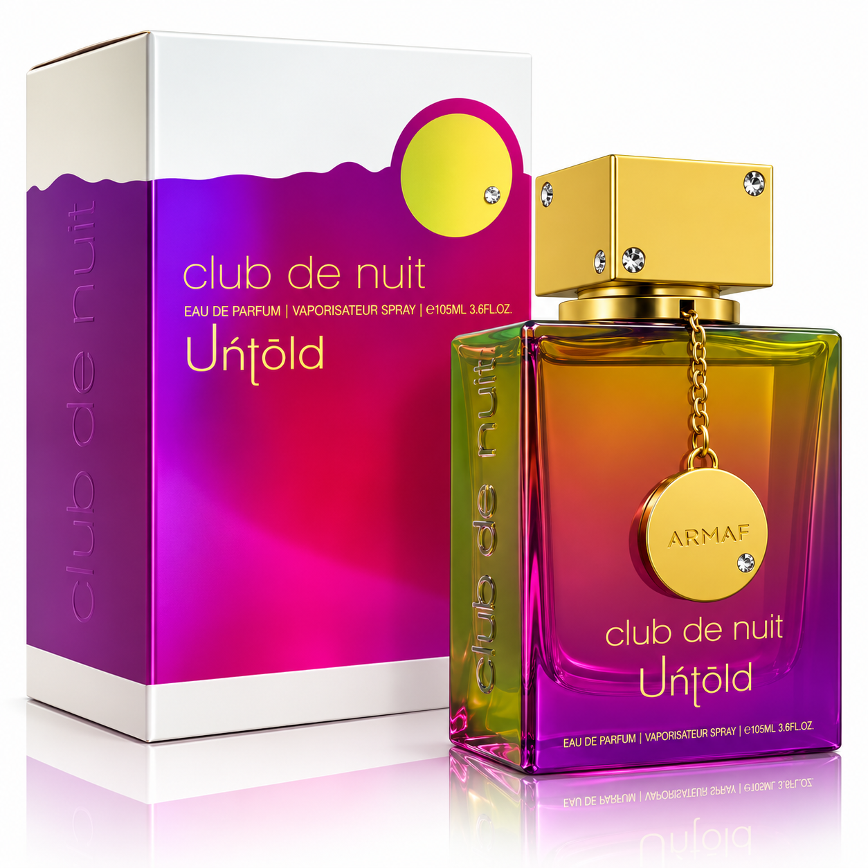 ARMAF CLUB DE NUIT UNTOLD 3.6 OZ / 105 ML (U) EDP
