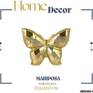 ADORNO MARIPOSA DÉCOR. 17.1X4X13.3 CM