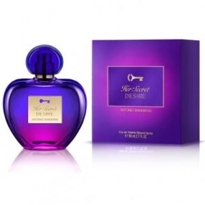 ANTONIO BANDERAS HER SECRET DESIRE 2.7 OZ / 80 ML (W) EDT