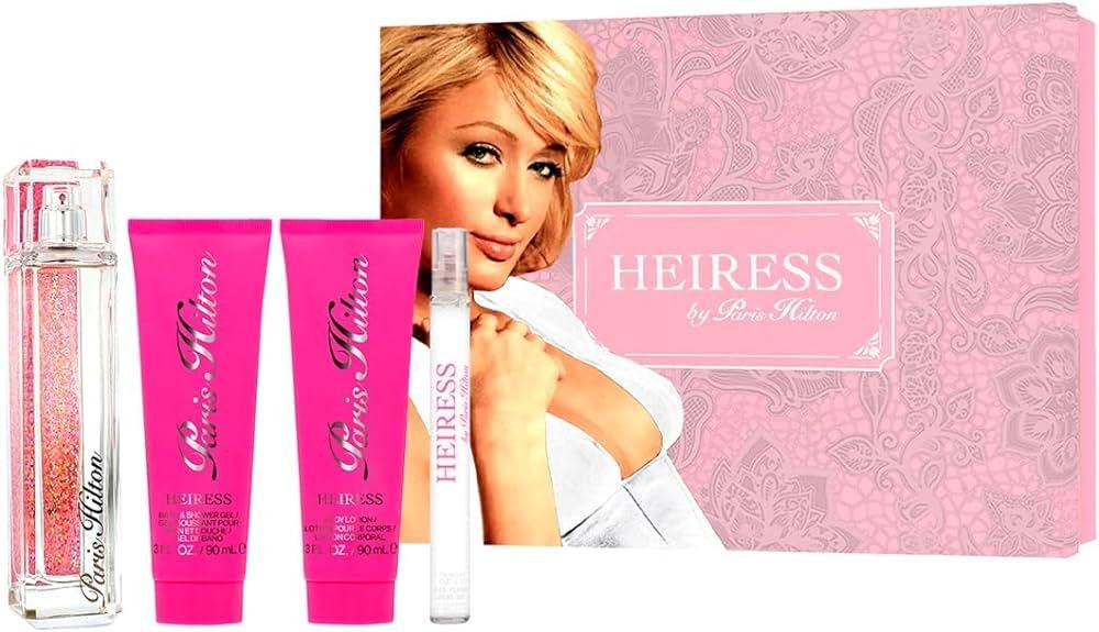 PARIS HILTON HEIRESS SET 4P 3.4 OZ / 100 ML (W)