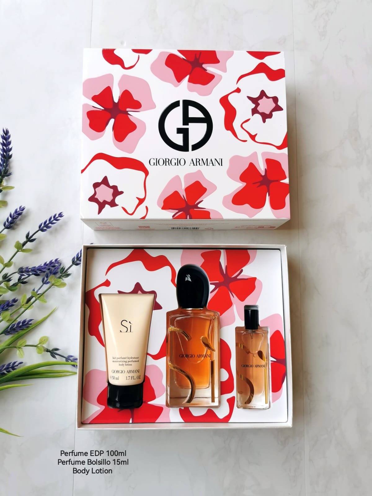 ARMANI SI SET 3P 3.4 oz W EDP