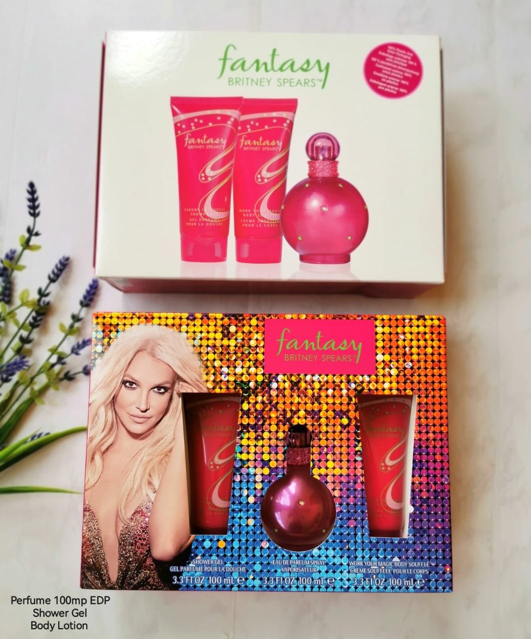 BRITNEY SPEARS FANTASY SET 3P 3.3 OZ / 100 ML (W) EDP